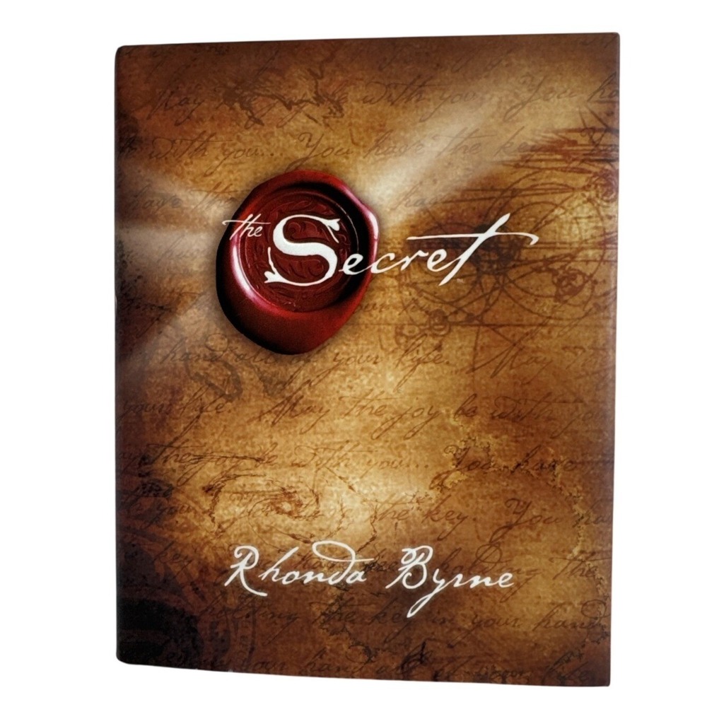 THE SECRET Law of Attraction Book 2006 Rhonda Byrne Hardcover Dust Jacket Wisdom